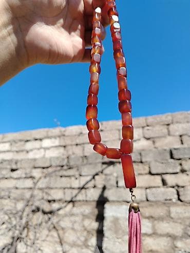 təşbeh: - Material: Katalin kehraba (bakelit əsaslı köhnə katalin tərkibli) - — 4