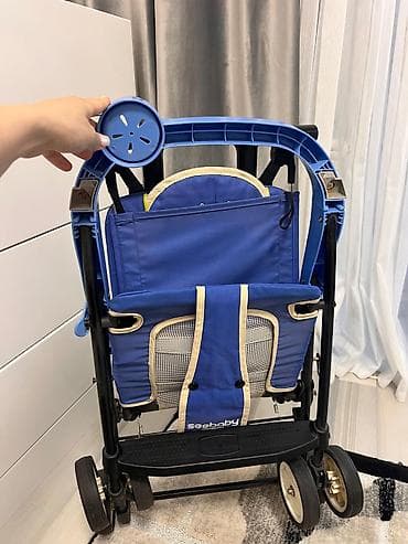 yüngül uşaq arabası: İki tutacaqlı araba, İşlənmiş, Yaş: 30 ay, Ünvandan götürmə — 4