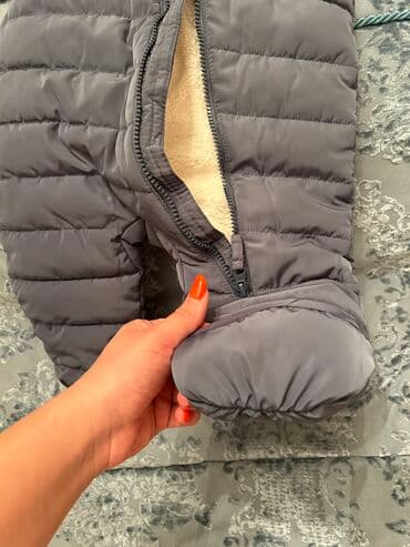 kurtka qiymətləri: H&M qışlıq kurtka.6-9 ay — 9