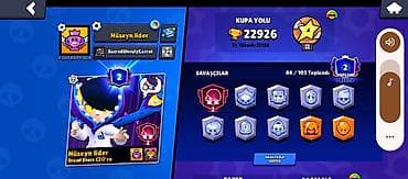 Oyun hesabları paketi - Brawl Stars hesabı: - Kupa Yolu: 22,926 (ən