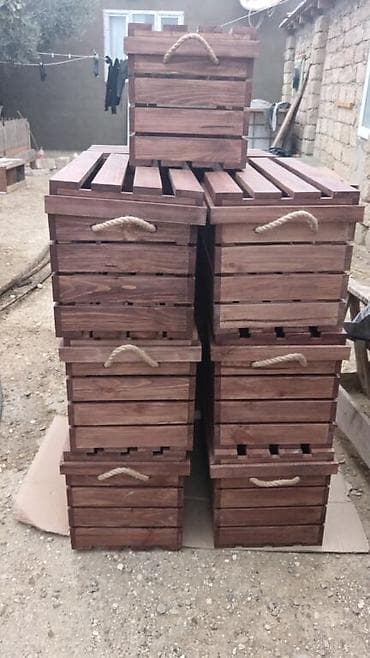 serab evi: Taxta dekor yeşik. Sifarişlə hazırlanması. Ölçülərinə və sayına görə — 3