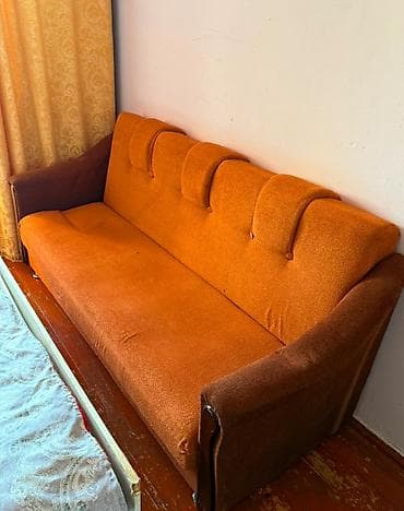 Di̇van-kravat, İşlənmiş, Açılan, Bazalı, Vеlur parça, Çatdırılma yoxdur