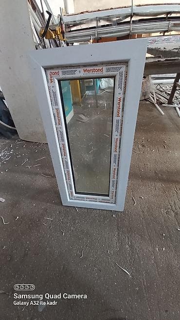 Plastuk pəncərə təzə kimi 50x100. Hündürlük qiyməti 45 man