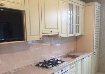 кухонная мебель на заказ в баку: Кухонный гарнитур на заказ, Самозакрывающие петли, МДФ, Нет кредита, Бесплатная доставка — 3