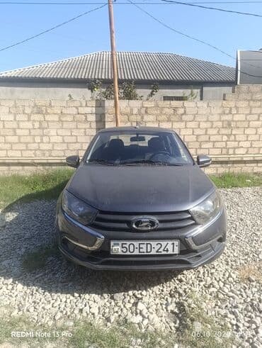 ваза напольная стеклянная высокая без узора: ВАЗ (ЛАДА) Granta: 1.6 л | 2021 г. 220950 км Седан — 1