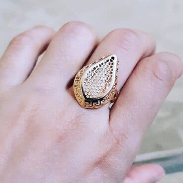 versace qızıl qolbaq: Toy, Üzük, Versace, Sarı qızıl, 585 Əyar, Qaşsız — 2