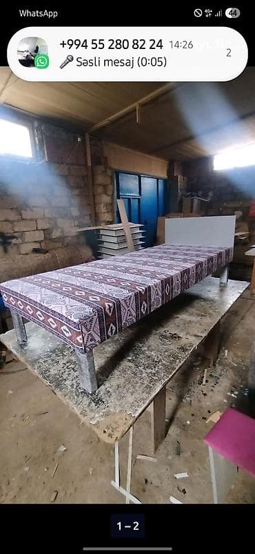 alfemo mebel: Yeni, Təknəfərlik çarpayı, Bazasız, Matrassız, Siyirməsiz, Azərbaycan — 1