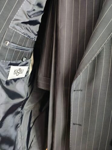 Köynəklər: Klassik zolaqlı kişi kostyumu – Kiğılı. Yaxşı vəziyyətdədir az — 2