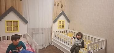 детские вещи на осень: 2 eded membran çarpayi .90/190 Alti siyirmeli .matraslari yoxdur — 2