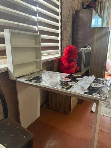 ev qapıları taxta: Düz masa, Stulsuz, Polkalı, Siyirməsiz, Sadə laminat — 3