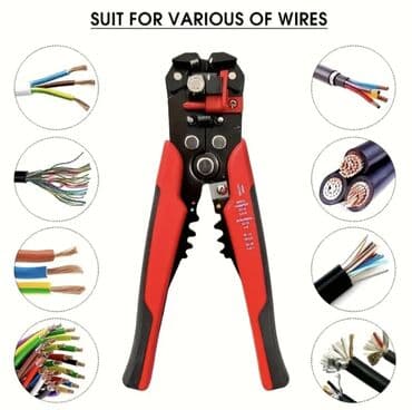 toxunma saplar sederek: 🔌Soyma aralığı: 0.2 - 6 mm² Avtomatik mexanizm (əl gücü az — 2