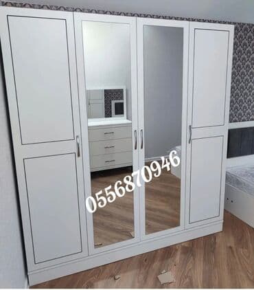 mətbəx skaflari: Yeni, Açılan, 3 qapılı Düz dolab, Qarderob, paltar dolabı, Azərbaycan — 5