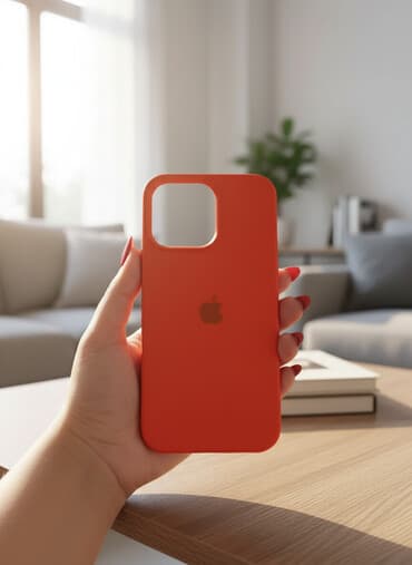 iphone x silver: Məhsul: iPhone üçün silikon örtük (2 rəng) - Modellər: iPhone 15pro — 1