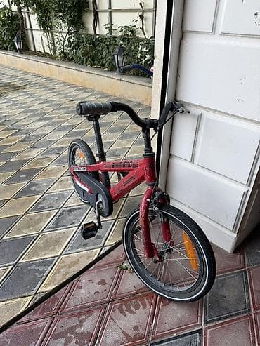 Uşaq velosipedləri – 3 ədəd 1) Qırmızı “Shimano” yazılı uşaq — 3