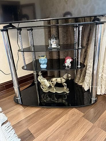 İşlənmiş, Künc Tv altlığı, Polkalı, Şüşəli