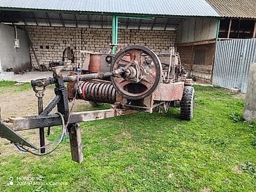 текер: Kənd təsərrüfatı üçün pres yığan (saman/ot üçün balya-pres) - — 2