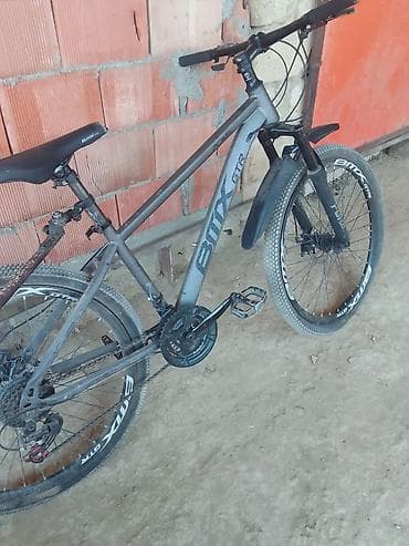 velosipet 28: BMX GTR dağ velosipedi - Çərçivə: yüngül ərintidən, mat boz rəngdə — 1