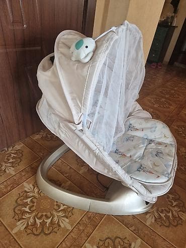 Ev və bağ: Uşaq üçün elektrikli beşik/şəllək ana qucagi - Yumşaq, rahat oturacaq — 1