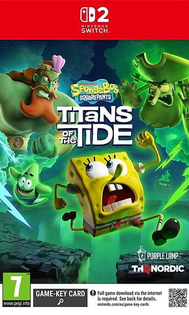 Məhsul: Nintendo Switch – SpongeBob SquarePants: Titans of the Tide