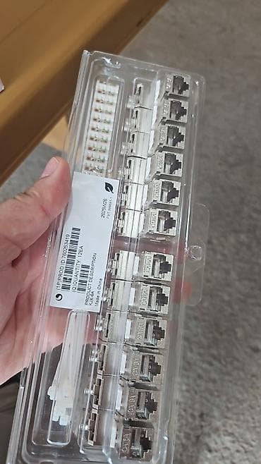 yeni modemler: Məhsul: CommScope AMP NETCONNECT KX‑08A keyston jakları (12 ədəd set) — 3