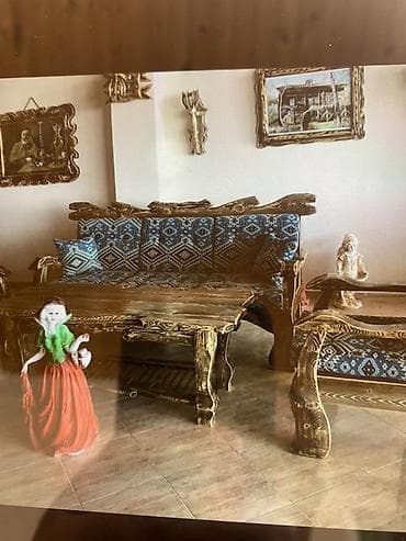 şirvan mebel: Rustik üslubda əl işləri: interyer üçün bədii ağac işləmələri və mebel — 1