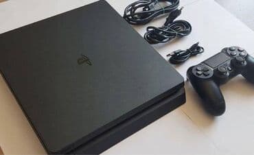 playstation mağaza: Birkart, Tamkart Playstation 4 slim 500 gb, 1 trb Bir original pultla — 1