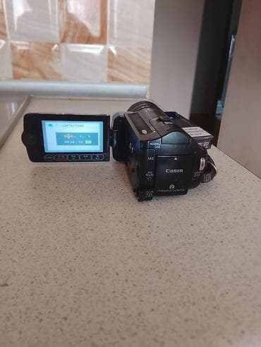 mikrofon mini: Canon Vixia HF10 Full HD videokamera - 1920x1080 Full HD çəkiliş - — 4
