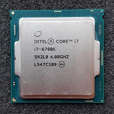 i7 4790k prasessor: Processor - CPU Intel İ7-6700K - 115 AZN (LGA 1151 soket) (4 nüvə / — 1
