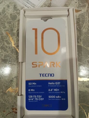 Hoffmann: Tecno Spark 10C, 128 GB, rəng - Mavi — 1