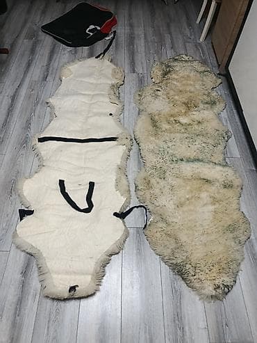 parda tul: Məhsul: Təbii qoyun xəzi maşın oturacağı üçün Təsvir: - Material — 1
