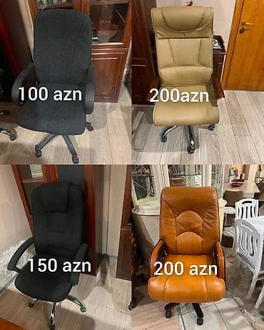 stul ofis: Kreslolar satilir. Qiymet uzerindedir. Unvan Yasamal NigazOfis — 1