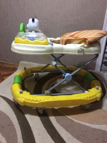 1 3 yaşlı uşaqlar üçün üçtəkərli velosipedlər: Yürütəc-Xodunok. Təzə kimidir, təkərləri, bütün elementləri — 2