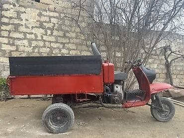 Yükdaşıma üçün üçtəkərli motoskuter (trike) - Konstruksiya: ön