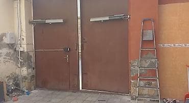 2 qanadlı darvaza üçün avtomatik açılıb‑bağlanma sistemi - Darvaza