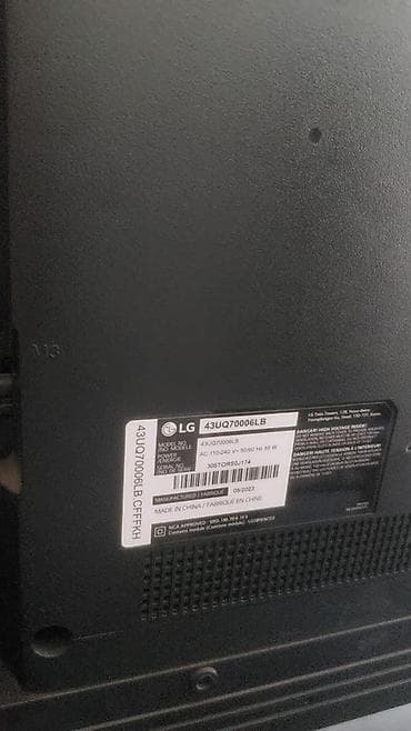 dreamstar iptv: Televizor LG 43" UHD (3840x2160) — 3