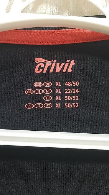 kişi geyimi: Crivit qadın idman köynəyi - Rəng: qara - Ölçü: XL - EUR/DE: 48/50 — 3