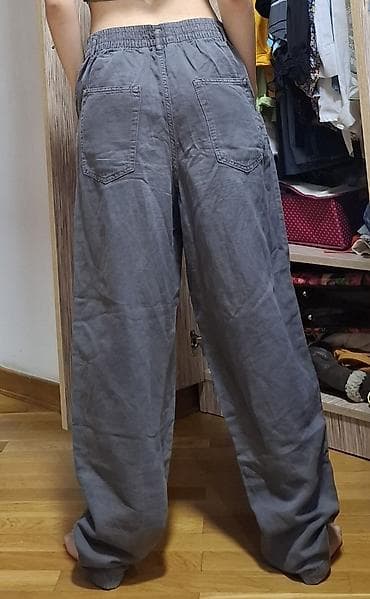 zara turkey: Şalvar, Zara, S, rəng - Boz — 5