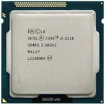 Sərt disklər (HDD): Prosessor Intel Core i3 i3-3220, 3-4 GHz, 4 nüvə, İşlənmiş — 1