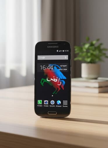 irşad telecom iphone 8 plus: Samsung Galaxy S4 Mini Plus, 8 GB, rəng - Qara, Sensor — 1