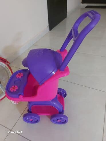 kürəkcikli uşaq sankaları: Oyuncaq kolyaska.Təzə kimi — 3