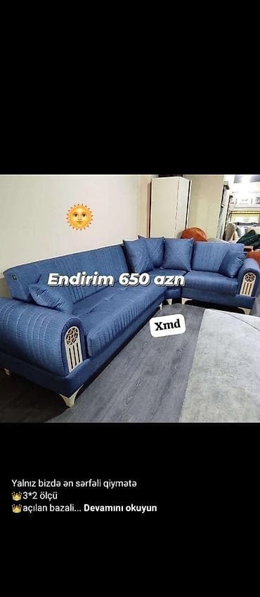 stul və stol: Künc divan, Qonaq otağı üçün — 1