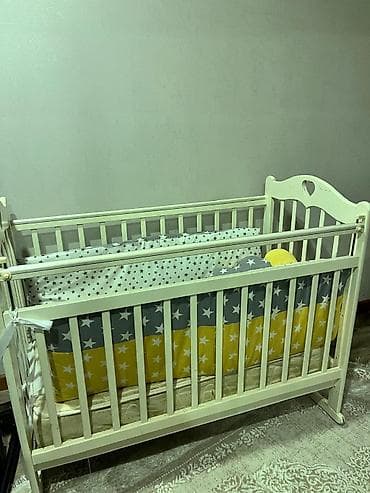 təzə taxt: Oğlan və qız üçün, Dördbucaq, Beşik, Dəst ilə, Matras ilə, Yellənmə mexanizm ilə — 4