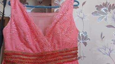 nişan donları 2023: Zərif gecə/libas paltarı – çəhrayı tonlarda - Model: Uzun, axıcı — 2