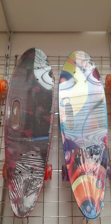 детские самокаты с родительской ручкой: Skeybord, Kaykay, Skeyt və Pennyboardlar🛹 🔹Hər növ və hər yaşa uyğun — 1