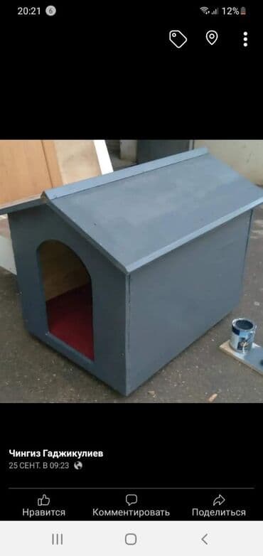 goyərcin yuvaları: Rəngli taxta heyvan evi/budaq evciyi - Material: taxta konstruksiya — 7