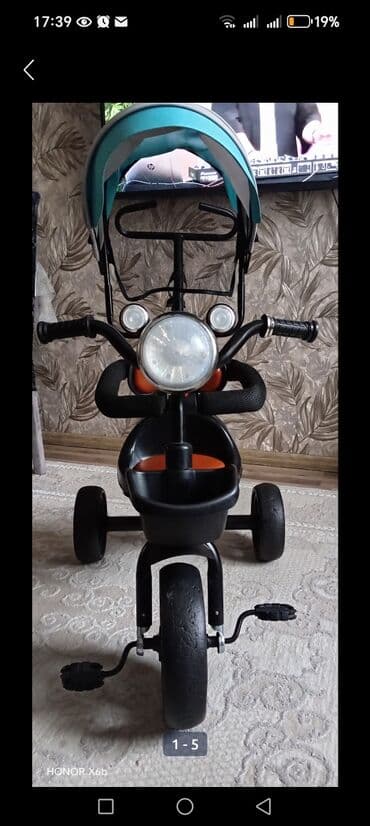 Manejlər: Uşaq üçtəkərli velosipedi ela vezyetdedir 45 manat unvan baki — 3