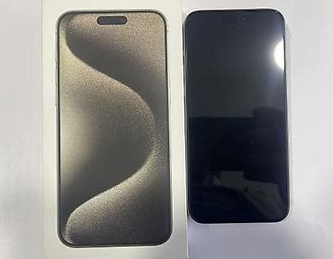 x96 tv box: IPhone 15 Pro Max, 256 GB, Natural Titanium, Face ID — 1