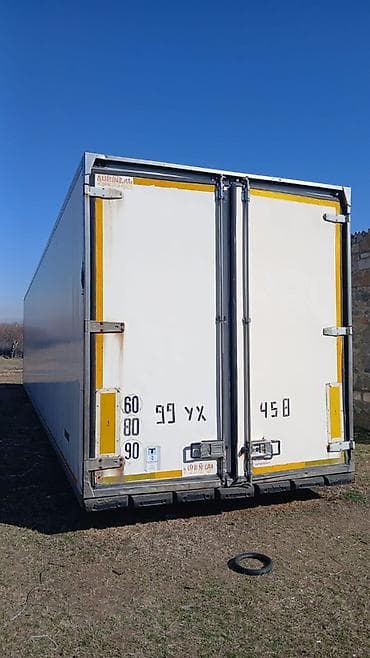 soyuducu konteyner: Soyuduculu yarımqoşqu korpusu (refrijerator budkası) - Ölçü: 13.6 m — 1