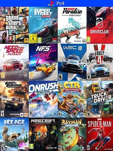 playstadion 4: PlayStation 4 modellere orginal oyunlarin yazilmasi 10manat istediyin — 2