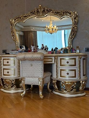 İkinəfərlik çarpayı, Dolab, Komod, 2 tumba, Türkiyə, İşlənmiş — 3